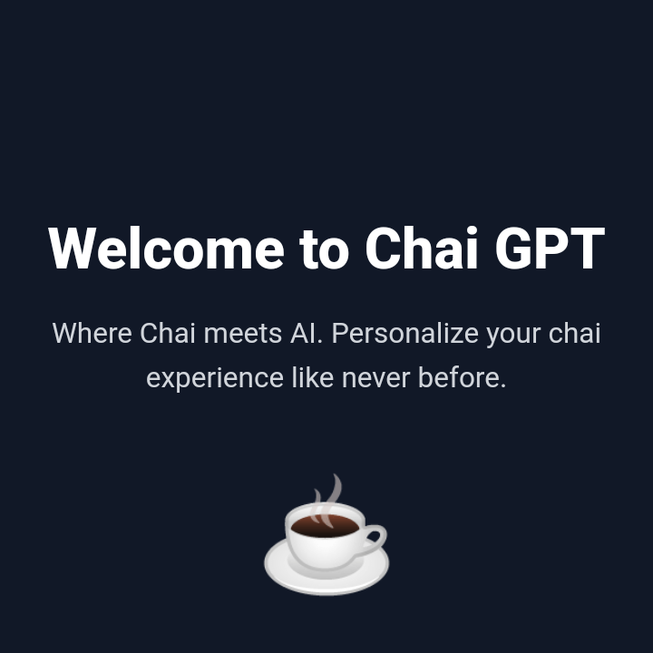 ChaiGPT App